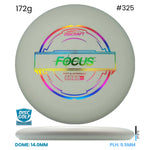 Disc Golf Warehouse Discraft Focus - Putter Line White/Rainbow Holo 172g