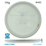 Disc Golf Warehouse Discraft Luna - ESP Blank White Bottom Stamp White/Holographic 174g