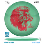 Disc Golf Warehouse Discraft Predator - Big Z Green/Red Metallic 174g