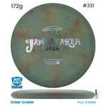 Disc Golf Warehouse Discraft Roach - Jawbreaker Green/Holographic 172g