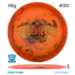 Disc Golf Warehouse Discraft Scorch - Light Weight Jawbreaker Plastic Orange/#301/Gold, Black 118g