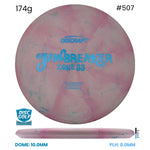 Disc Golf Warehouse Discraft Zone SS - Jawbreaker Plastic Pink/Blue Metallic 174g
