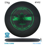 Disc Golf Warehouse Dynamic Discs EMAC Judge - Classic Blend Black/Green Metallic 174g