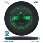 Disc Golf Warehouse Dynamic Discs EMAC Judge - Classic Blend Black/Green Metallic 174g