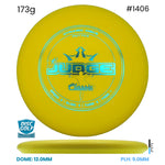 Disc Golf Warehouse Dynamic Discs EMAC Judge - Classic Blend Yellow/Blue Metallic 173g
