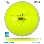 Disc Golf Warehouse Dynamic Discs Justice - Lucid Ice Orbit Yellow/Gold 176g