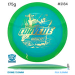 Disc Golf Warehouse Innova Corvette - Halo Star Plastic Blue/Gold 175g