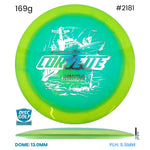 Disc Golf Warehouse Innova Corvette - Halo Star Plastic Teal/Silver 169g