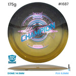 Disc Golf Warehouse Innova Destroyer - Duo Plastic - Calvin Heimburg 2026 USDGC Commemorative Edition Gold & Black/Multicolour 175g