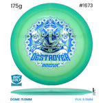 Disc Golf Warehouse Innova Destroyer - Proto Glow Halo Champion Plastic - Ohn Scoggins 2026 Tour Series Blue/Multicolor 175g