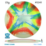 Disc Golf Warehouse Innova Firebird - I-Dye Champion Full Colour Dye/Green Metallic 171g