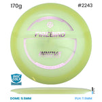 Disc Golf Warehouse Innova Firebird - Proto Glow Champion Plastic Glow/Blue Metallic, Gold 170g