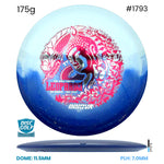 Disc Golf Warehouse Innova Leopard3 - Duo Plastic - Ohn Scoggins 2026 Tour Series Blue/Black, Silver 175g