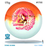 Disc Golf Warehouse Innova Leopard3 - Duo Plastic - Ohn Scoggins 2026 Tour Series Orange/Black, Silver 175g