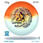 Disc Golf Warehouse Innova Leopard3 - Duo Plastic - Ohn Scoggins 2026 Tour Series Orange/Black, Silver 175g
