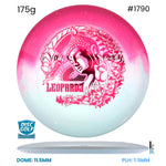 Disc Golf Warehouse Innova Leopard3 - Duo Plastic - Ohn Scoggins 2026 Tour Series Pink/Black, Silver 175g