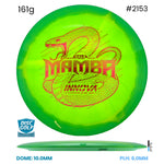 Disc Golf Warehouse Innova Mamba - Halo Star Plastic Yellow/Red Metallic 161g