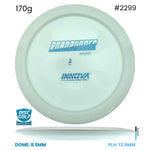 Disc Golf Warehouse Innova Roadrunner - Star White Bottom Stamp Plastic White/Blue Metallic 170g