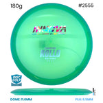 Disc Golf Warehouse Innova Rollo - Champion Plastic Emerald/Green Metallic, Blue Metallic 180g