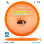 Disc Golf Warehouse Innova Rollo - Champion Plastic Orange/Green Metallic, Black 173g