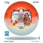 Disc Golf Warehouse Innova Teebird - Duo Plastic - Rainers Balodis Commemorative Edition Orange/Silver, Black 172g