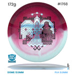 Disc Golf Warehouse Innova Teebird - Duo Plastic - Rainers Balodis Commemorative Edition Red/Silver, Black 172g