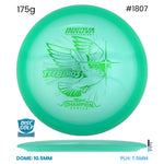 Disc Golf Warehouse Innova Teebird3 - Champion Proto Glow Plastic - Rainers Balodis 2026 Tour Series Blue Glow/Black 175g