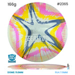 Disc Golf Warehouse Innova Teebird3 - I Dye Champion Plastic Full Colour Dye/Rainbow Holo 166g