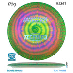 Disc Golf Warehouse Innova Teebird3 - I Dye Champion Plastic Full Colour Dye/Rainbow Holo 172g