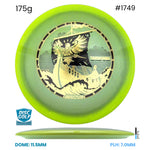 Disc Golf Warehouse Innova Thunderbird - Halo Champion Moondust Plastic - Henna Blomroos 2026 Tour Series Green/Gold, Black 175g