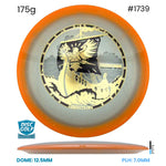 Disc Golf Warehouse Innova Thunderbird - Halo Champion Moondust Plastic - Henna Blomroos 2026 Tour Series Orange/Gold, Black 175g