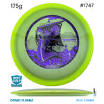 Disc Golf Warehouse Innova Thunderbird - Halo Champion Moondust Plastic - Henna Blomroos 2026 Tour Series Yellow/Purple Metallic 175g