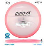 Disc Golf Warehouse Innova Wombat3 - Champion Plastic Pink/Black, Silver 180g