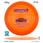 Disc Golf Warehouse Innova Wraith - Champion Plastic Orange/Purple Metallic 166g