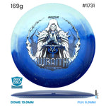Disc Golf Warehouse Innova Wraith - Duo Plastic - Philo Brathwaite 2026 Tour Series Blue/Red Metallic, Blue Metallic 169g