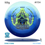 Disc Golf Warehouse Innova Wraith - Duo Plastic - Philo Brathwaite 2026 Tour Series Blue/Red Metallic, Blue Metallic 169g