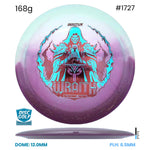 Disc Golf Warehouse Innova Wraith - Duo Plastic - Philo Brathwaite 2026 Tour Series Purple/Holographic, Red Metallic 168g