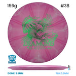 Disc Golf Warehouse Latitude 64 Diamond - Retro Burst Plastic Pink/#38/Green Metallic 156g