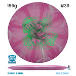 Disc Golf Warehouse Latitude 64 Diamond - Retro Burst Plastic Pink/#39/Green Metallic 156g