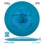 Disc Golf Warehouse Latitude 64 Jade - Gold Plastic Blue/Blue Metallic 158g