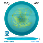 Disc Golf Warehouse Latitude 64 Jade - Opto Plastic Turquoise/Gold 157g