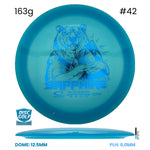 Disc Golf Warehouse Latitude 64 Sapphire - Opto Plastic Blue/#42/Blue Metallic 163g