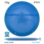 Disc Golf Warehouse Loop Discs Swoop - Hard As Plastic Blue 170g