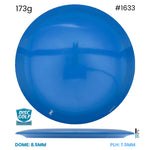 Disc Golf Warehouse Loop Discs Swoop - Hard As Plastic Blue 173g
