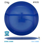 Disc Golf Warehouse Loop Discs Swoop - Hard As Plastic Blue 174g