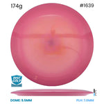 Disc Golf Warehouse Loop Discs Swoop - Hard As Plastic Pink 174g