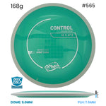Disc Golf Warehouse MVP Control - Neutron Plastic Teal/White 168g