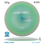 Disc Golf Warehouse MVP Dimension - Fission Plastic Green/Silver 167g