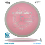 Disc Golf Warehouse MVP Dimension - Fission Plastic Pink/Silver 163g