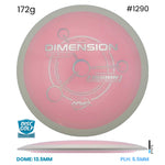 Disc Golf Warehouse MVP Dimension - Fission Plastic Pink/Silver 172g